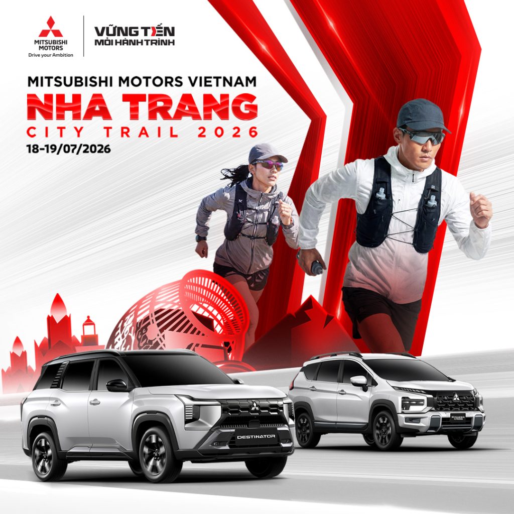 MITSUBISHI MOTORS VIỆT NAM CHÍNH THỨC ĐỒNG HÀNH CÙNG NHA TRANG CITY TRAIL 2026